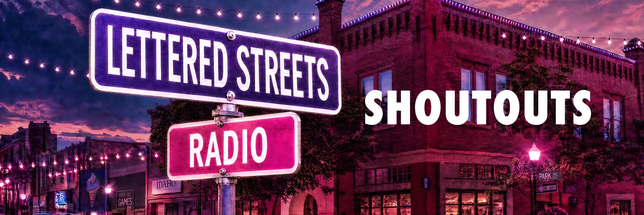 Lettered Streets Radio — Shoutouts